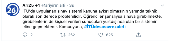 İTÜ'de öğrencileri isyan ettiren sınav 4
