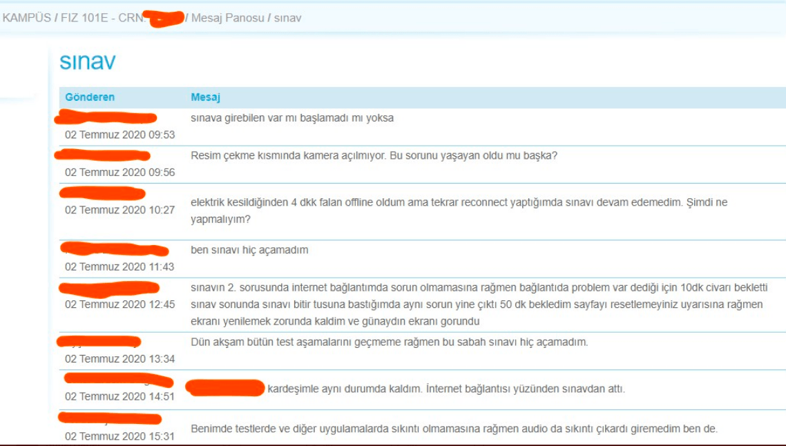 İTÜ'de öğrencileri isyan ettiren sınav 15