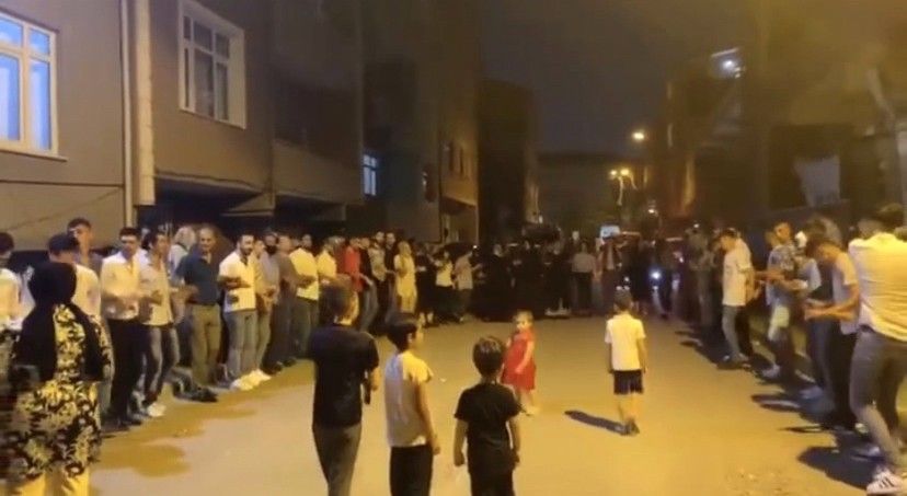 İstanbul’daki düğün eğlencelerinde inanılmaz görüntüler 3