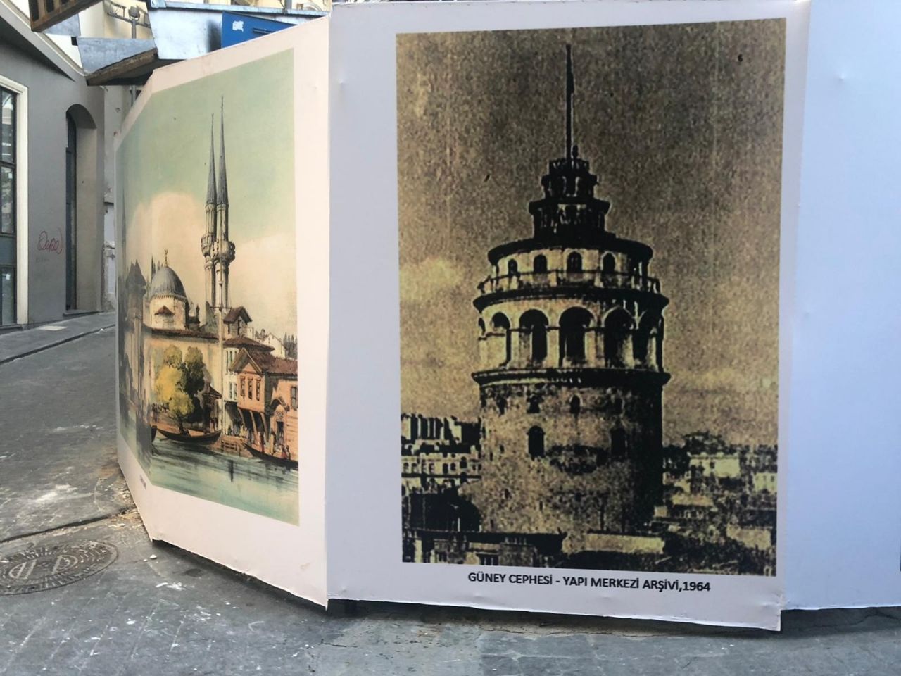 Galata Kulesi'nde restorasyon başladı 9
