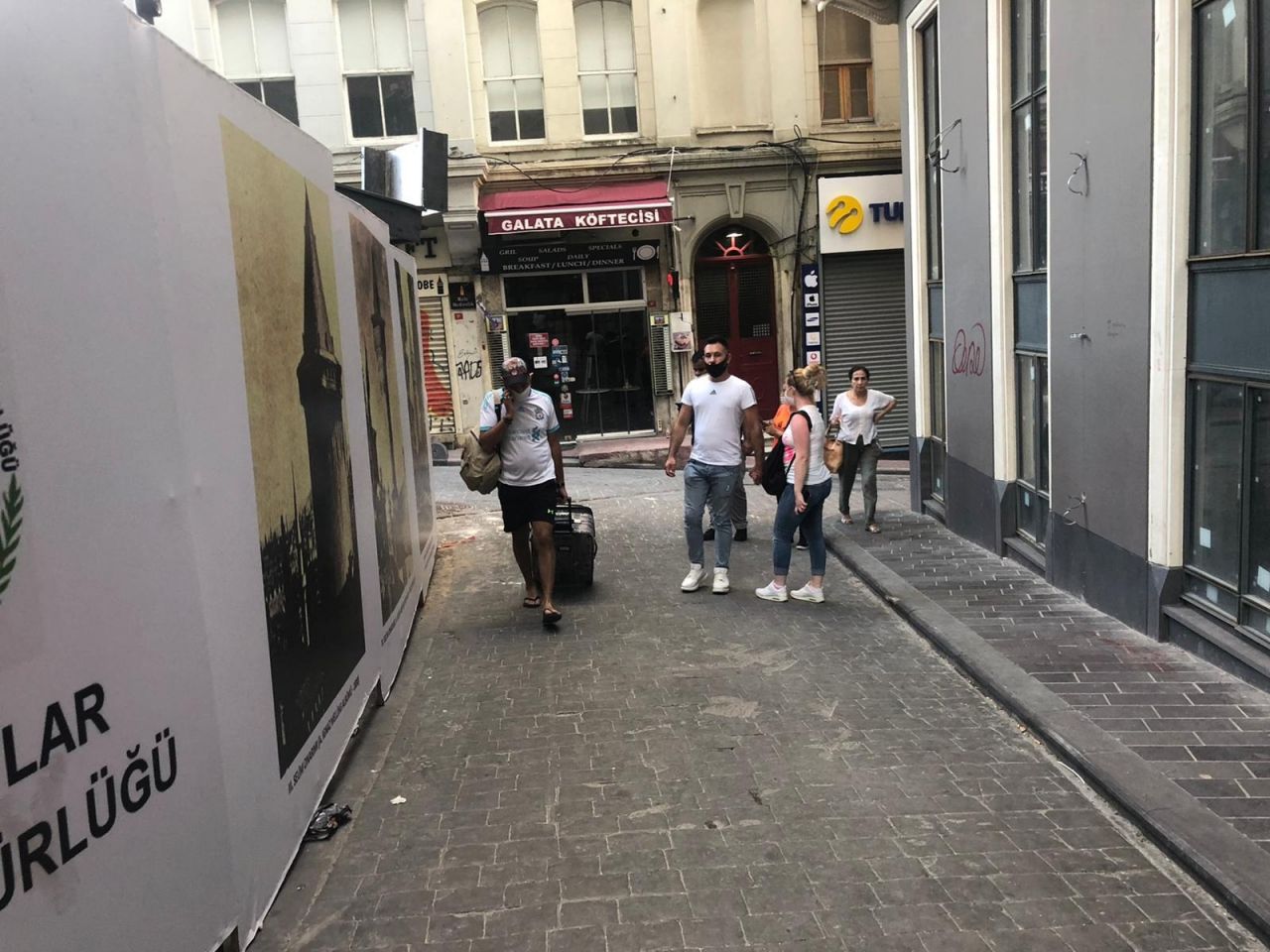 Galata Kulesi'nde restorasyon başladı 6