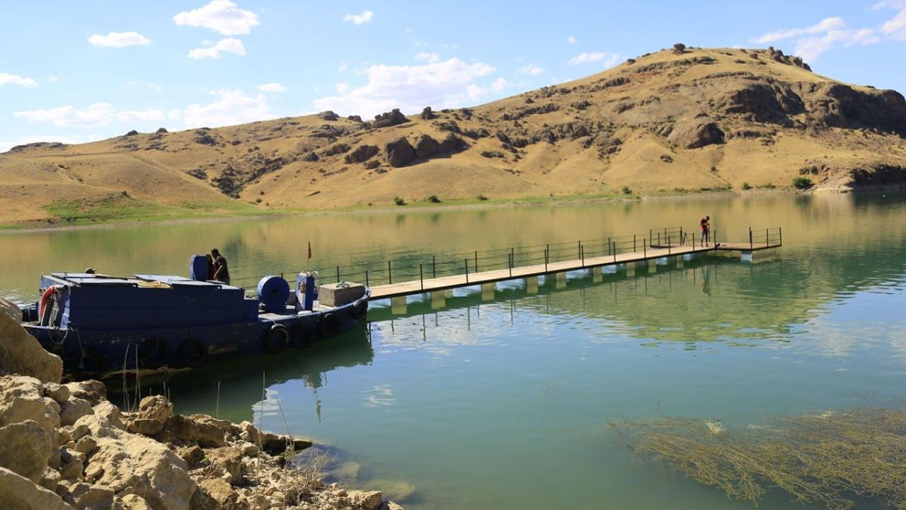 Tarihi kanyonlar için iskeleler çekilerek, kuruldu 7