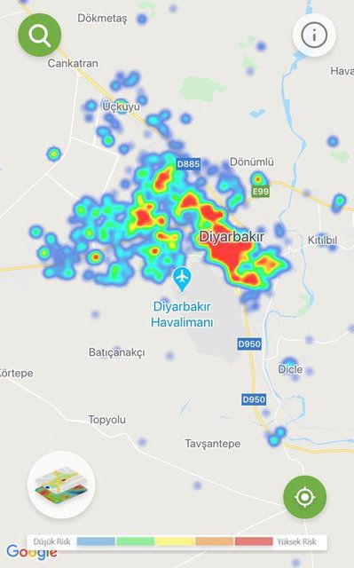 Sağlık Bakanı Fahrettin Koca açıkladı! İşte o şehirlerdeki koronavirüs yoğunluk haritası 23