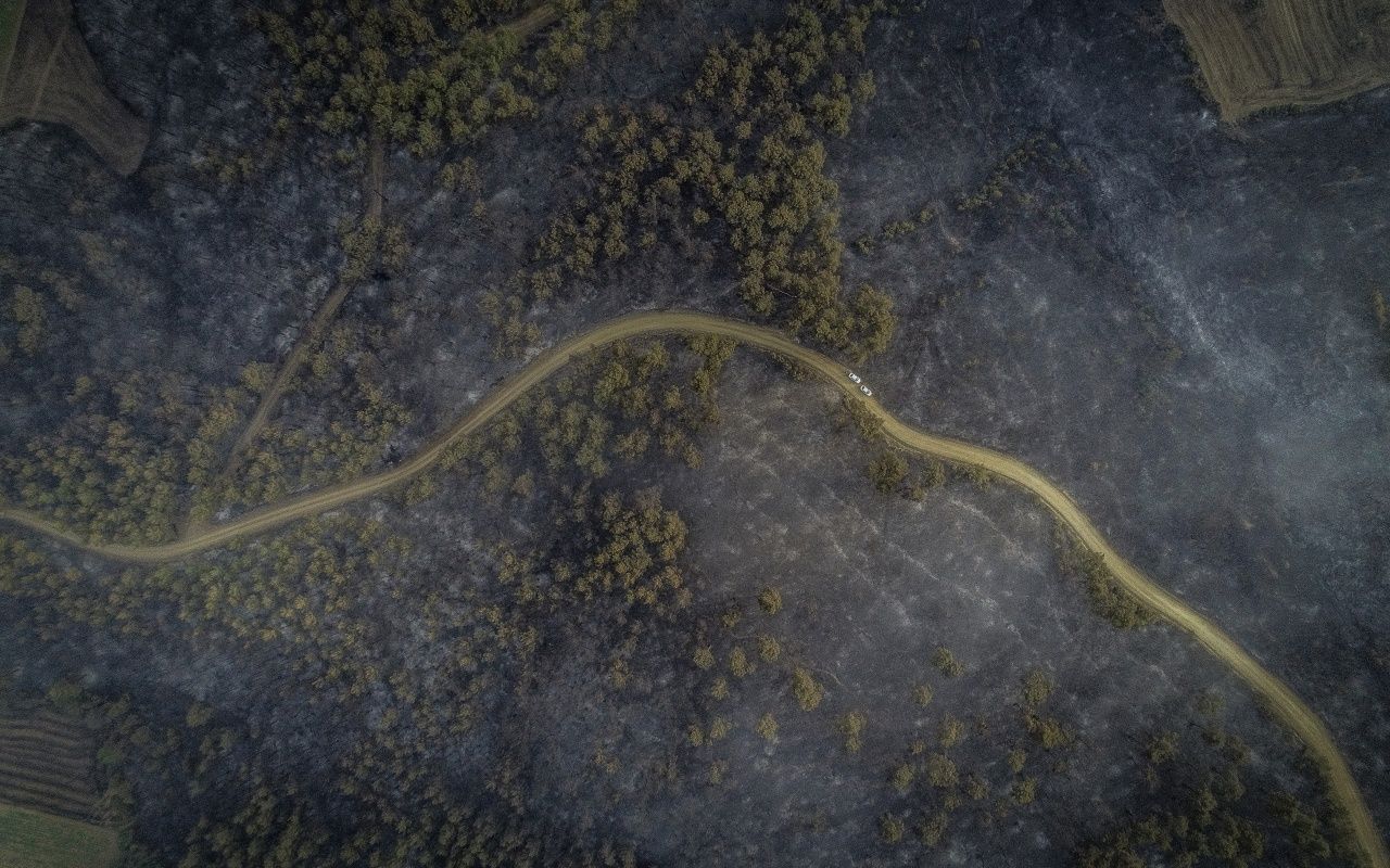 Gelibolu'daki yangın kontrol altına alındı 36