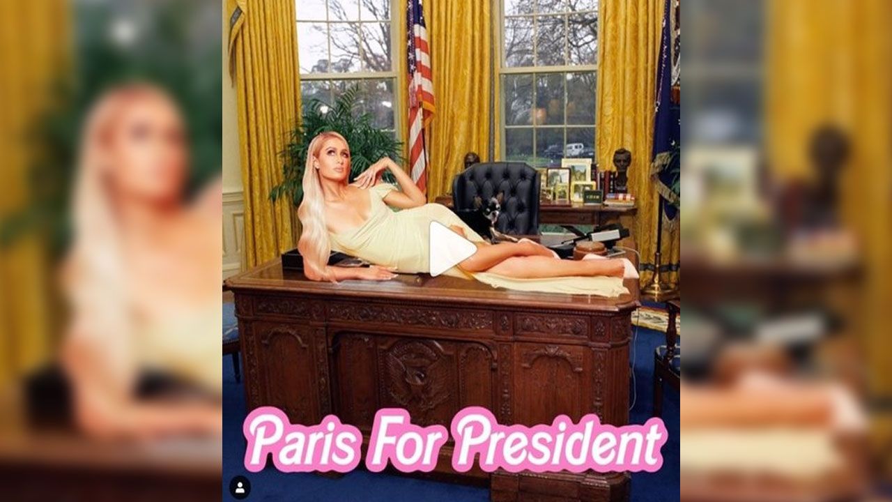 Paris Hilton da ABD Başkanlığı'na aday oldu 3