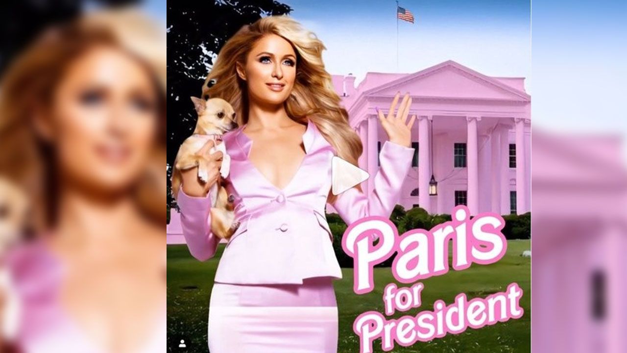 Paris Hilton da ABD Başkanlığı'na aday oldu 4