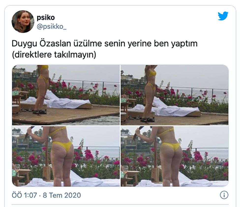 Duygu Özaslan'ın bikinili hali sosyal medyayı salladı! 10