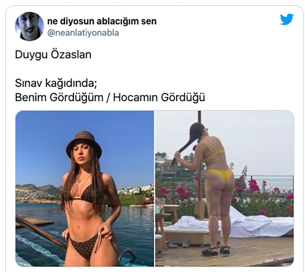 Duygu Özaslan'ın bikinili hali sosyal medyayı salladı! 11
