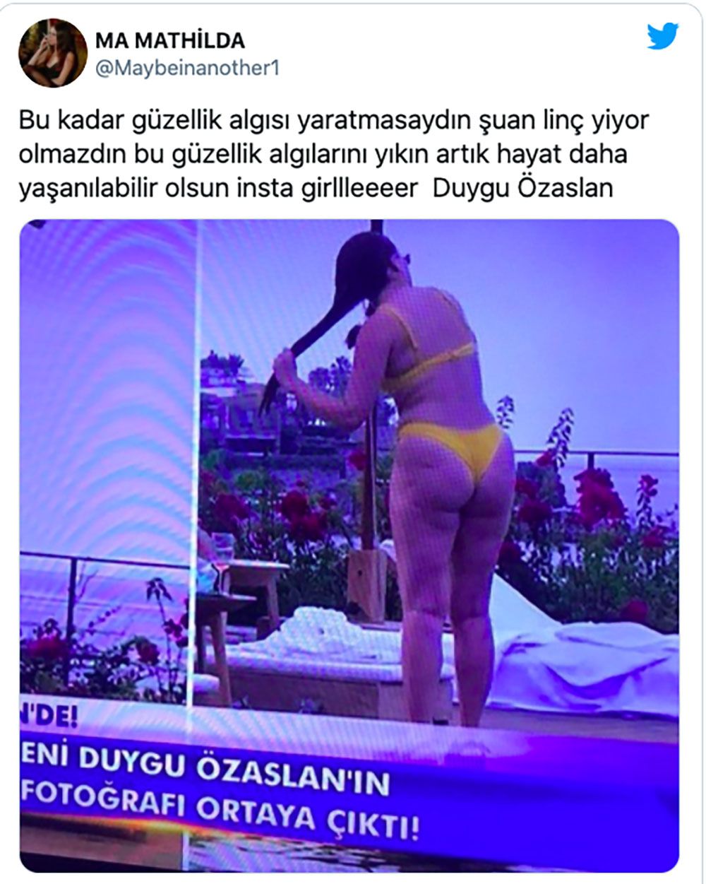 Duygu Özaslan'ın bikinili hali sosyal medyayı salladı! 13