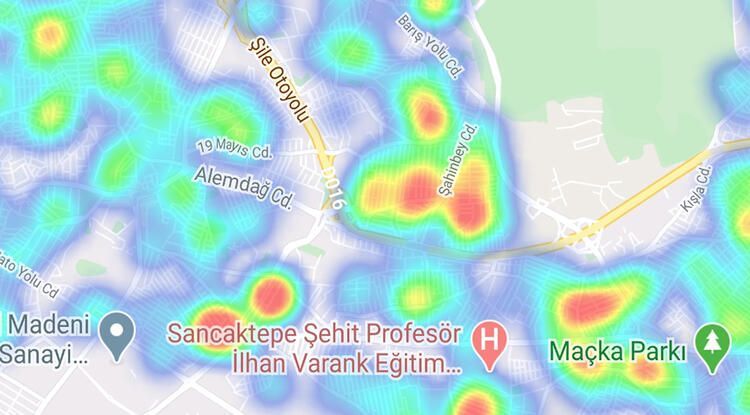 Kurallara uymayan Esenyurt kıpkırmızı 16