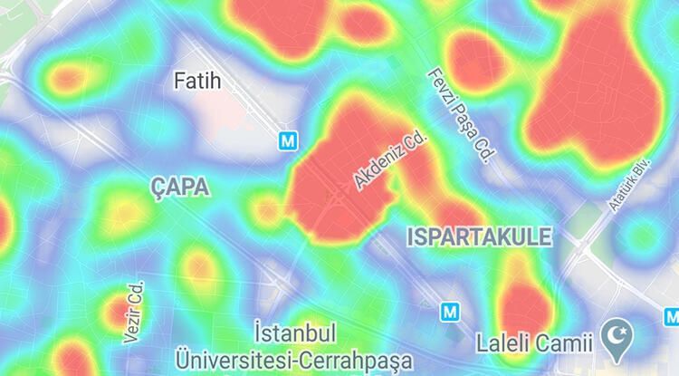 Kurallara uymayan Esenyurt kıpkırmızı 20