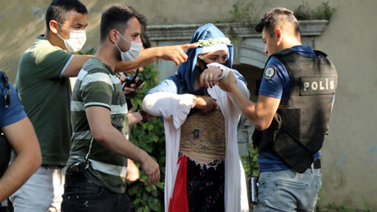 Dolmabahçe'de şüpheli kadın alarmı! 10