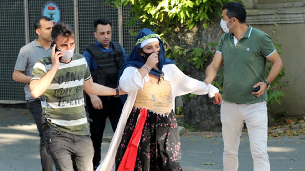Dolmabahçe'de şüpheli kadın alarmı! 6