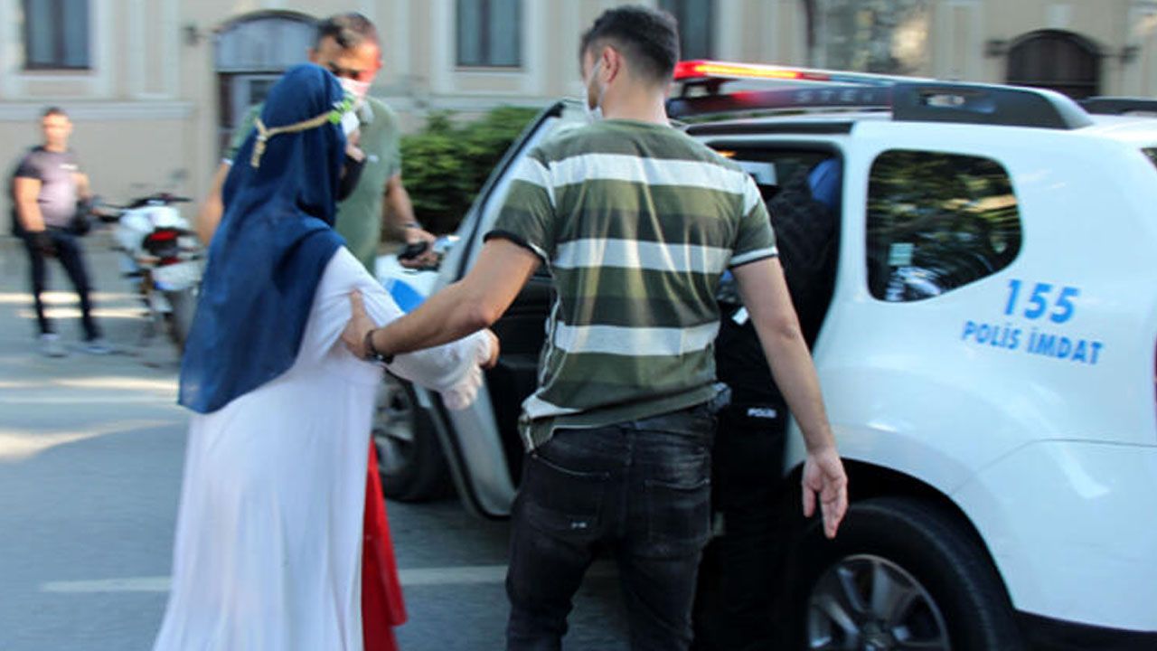 Dolmabahçe'de şüpheli kadın alarmı! 8