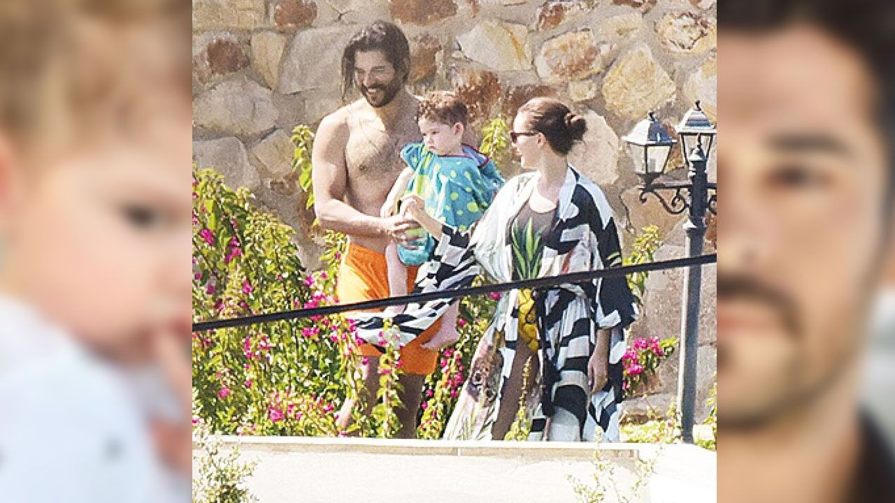 Fahriye Evcen'den oğlu Karan ile yeni paylaşım 6