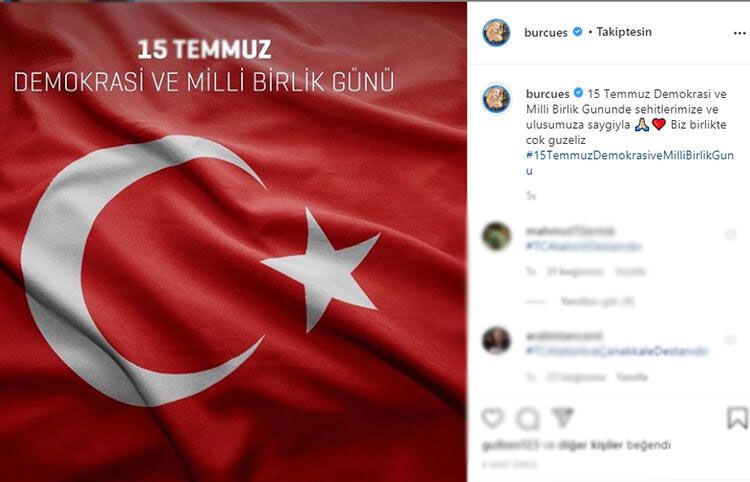 Ünlülerin 15 Temmuz paylaşımları 5