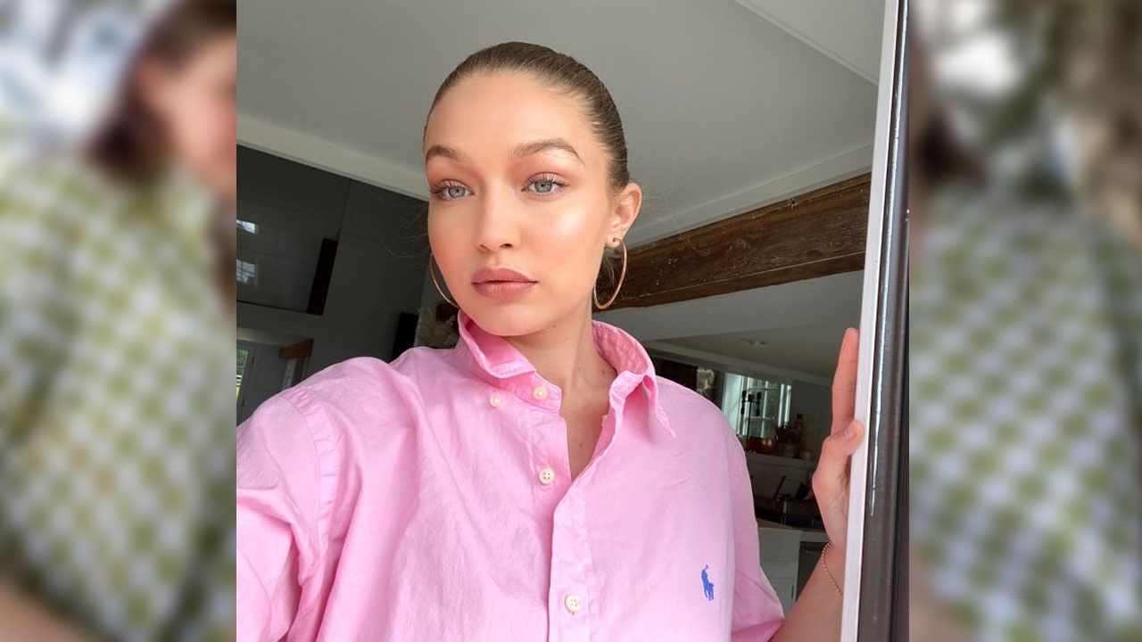 Güzel model Gigi Hadid canlı yayında karnını gösterdi! 10