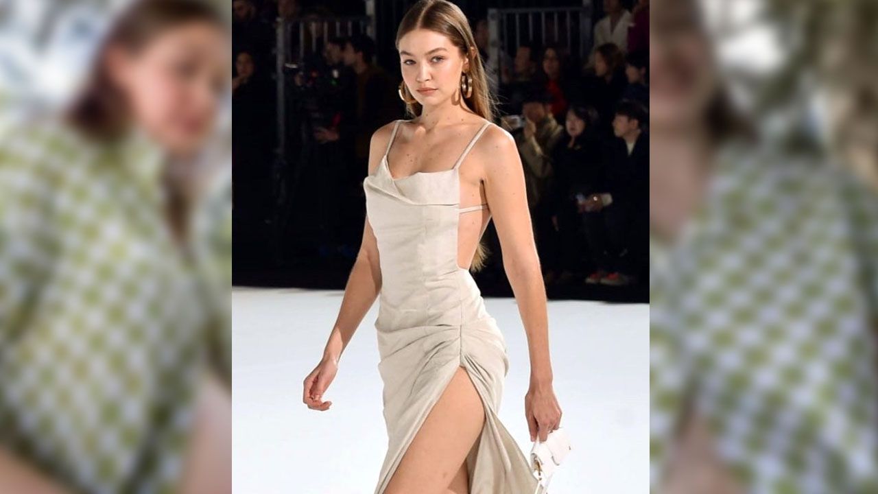 Güzel model Gigi Hadid canlı yayında karnını gösterdi! 6