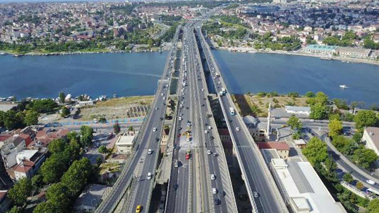 Haliç Köprüsü'nde çalışmalar başladı 10