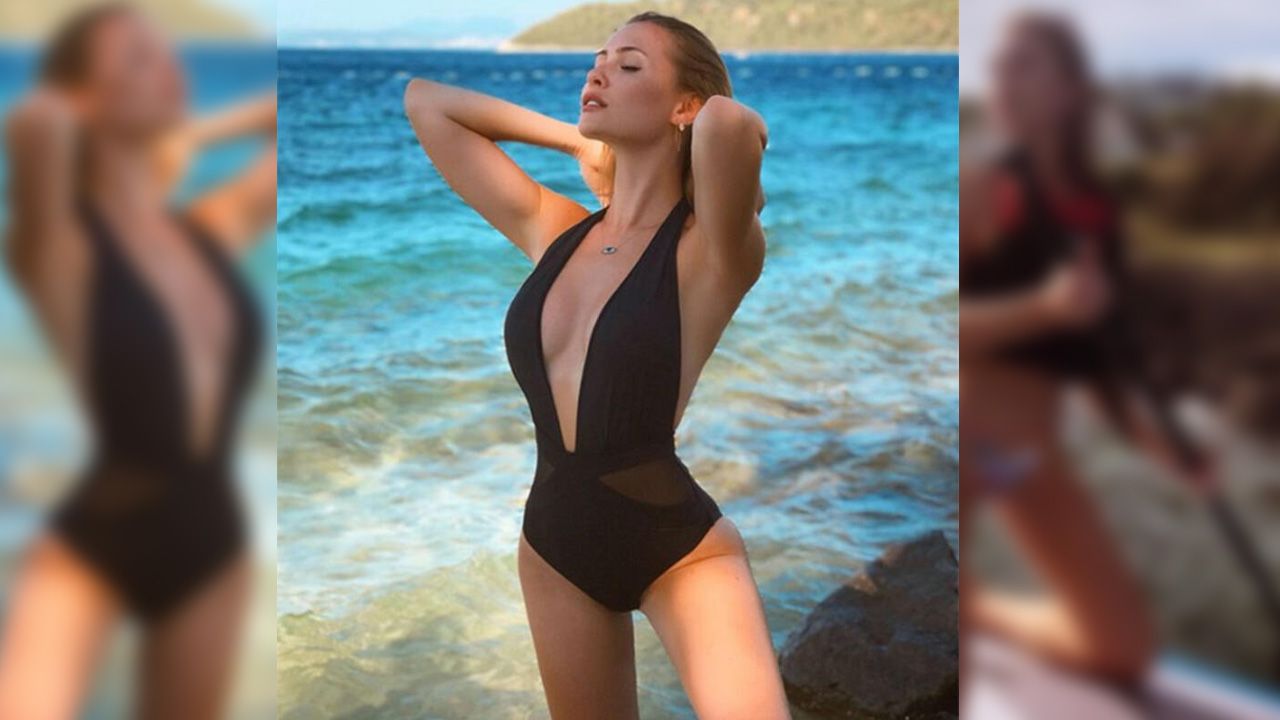 Chloe Loughnan'ın sörf macerası olaylı bitti! 2
