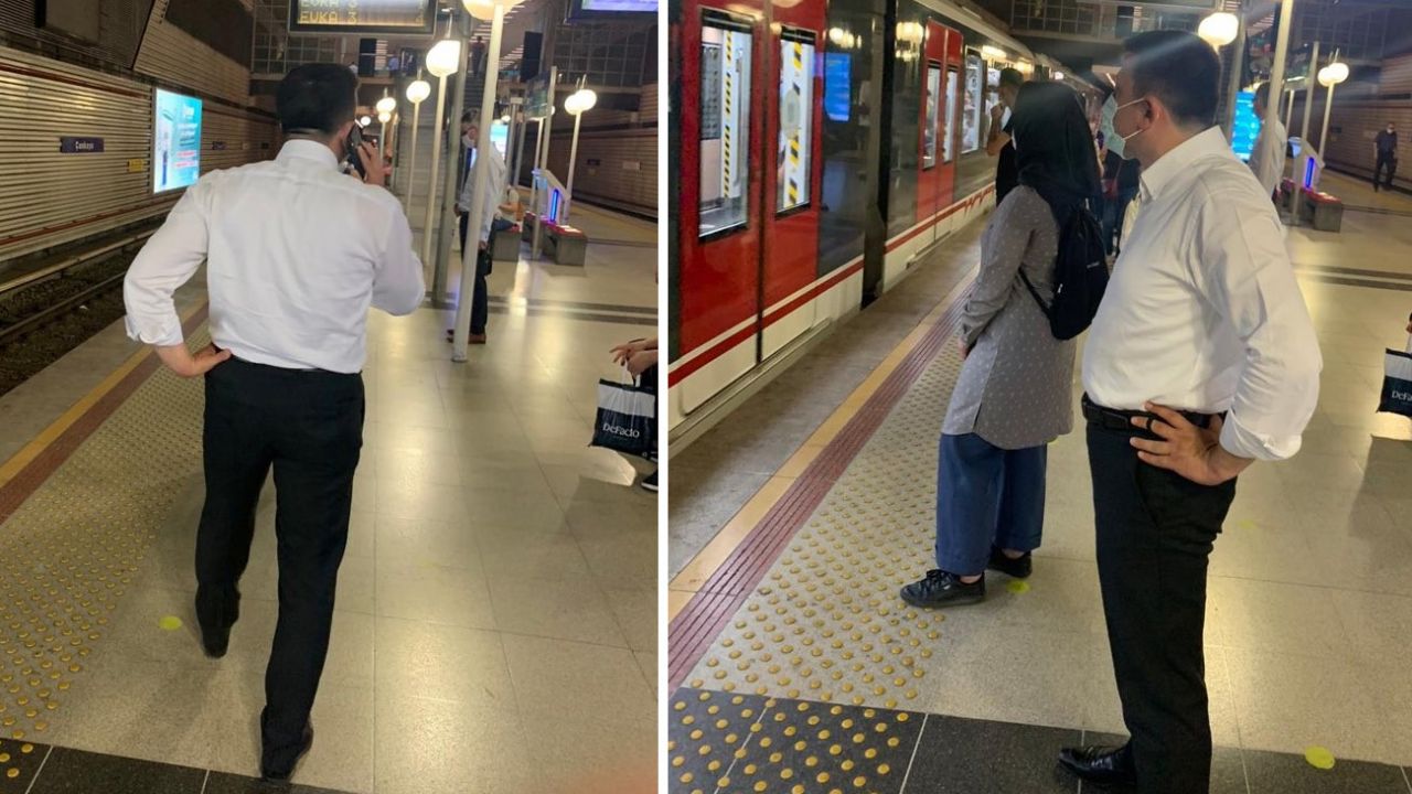 AK Parti Milletvekili Dağ’ın metrodaki fotoğrafları sosyal medyada olay oldu 1