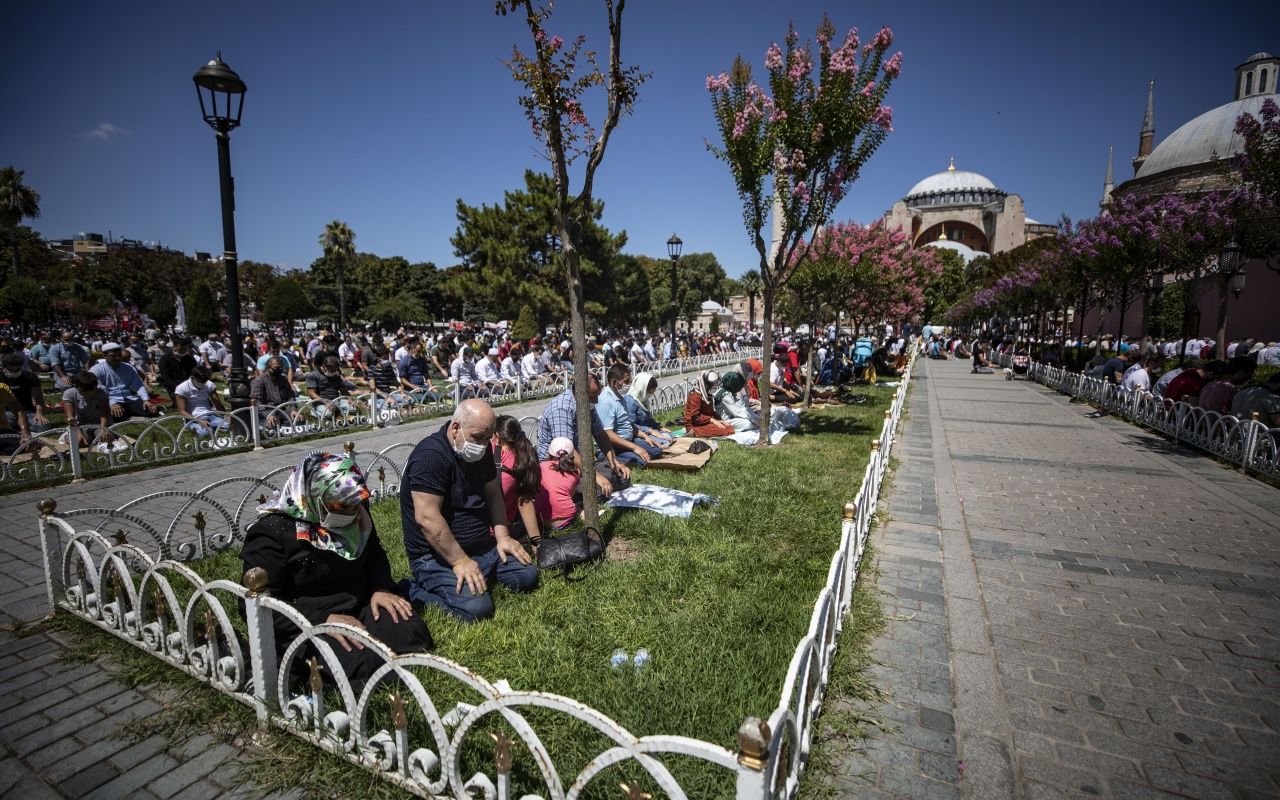 Ayasofya'da ikinci cuma namazı 5