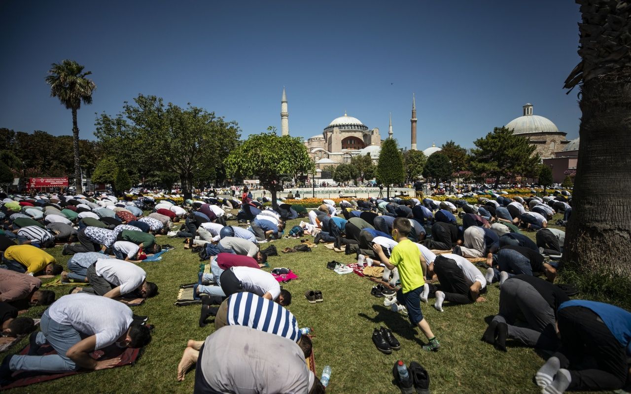 Ayasofya'da ikinci cuma namazı 6