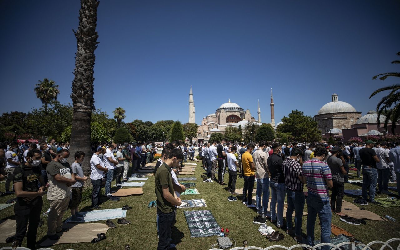 Ayasofya'da ikinci cuma namazı 4