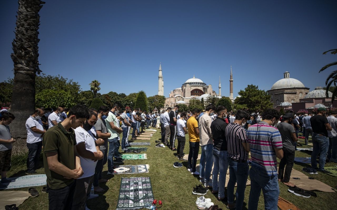 Ayasofya'da ikinci cuma namazı 2