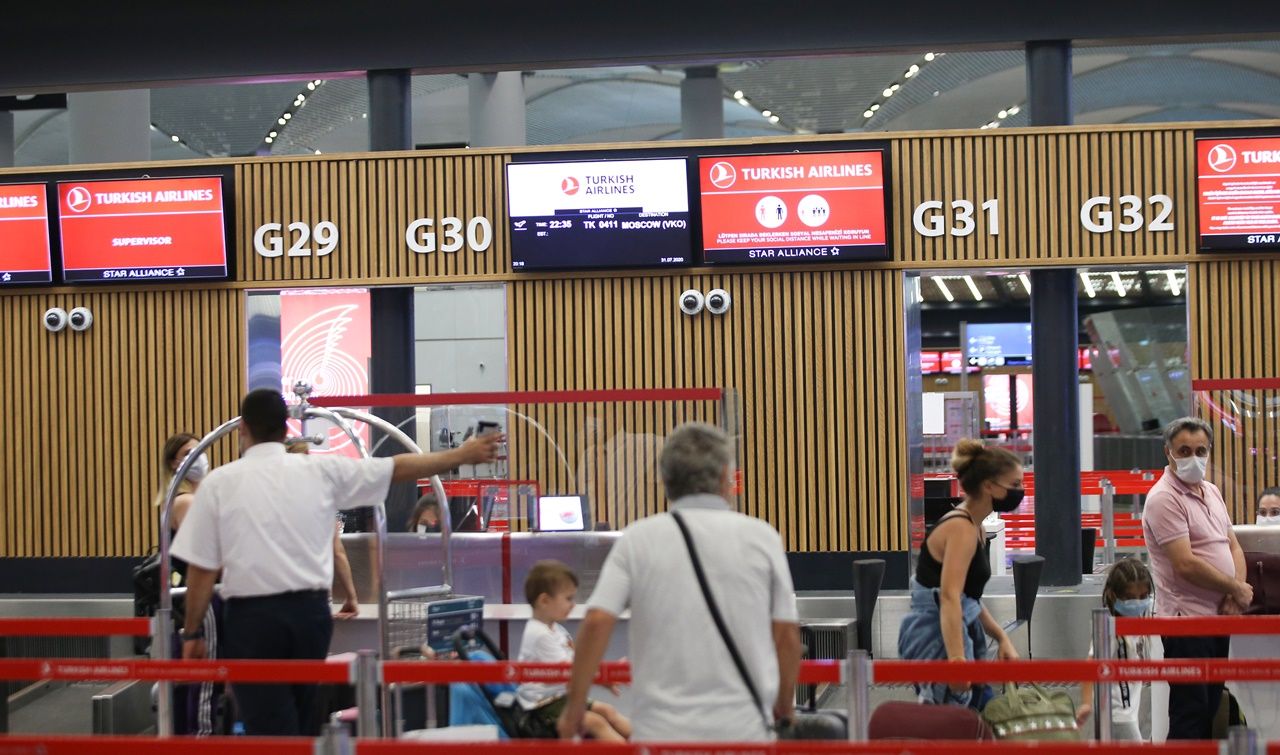 Türk Hava Yolları Moskova'ya uçtu 1