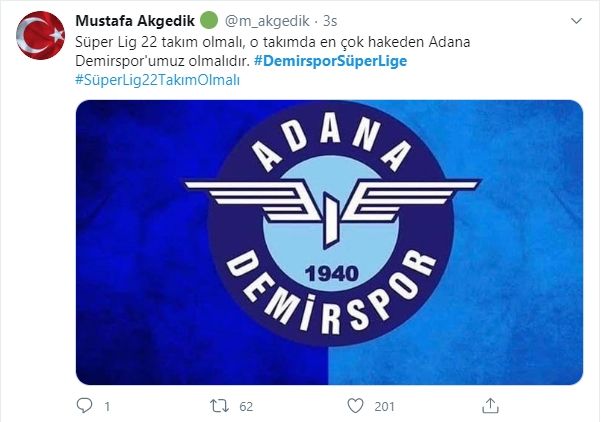 Adana Demirspor için kampanya başlattılar 7
