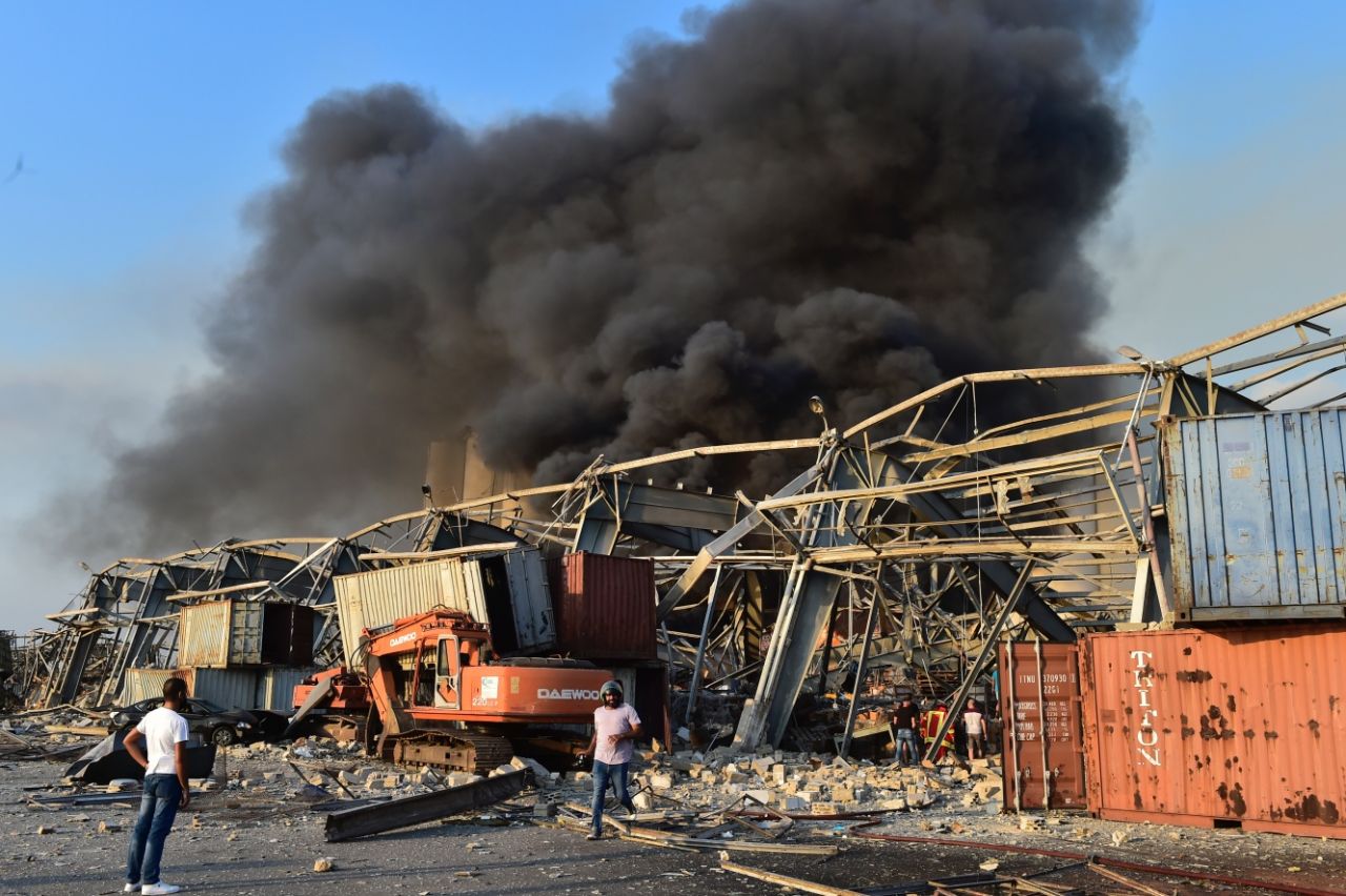 Beyrut enkaza döndü 33