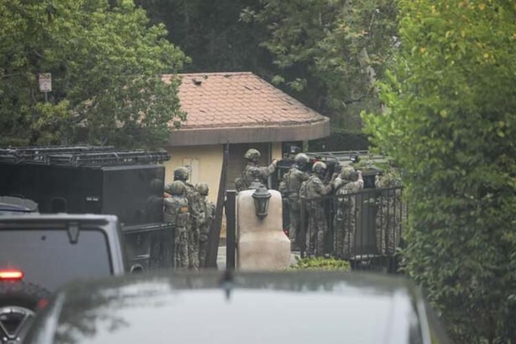 Ağır silahların olduğu malikaneyi böyle bastılar 7