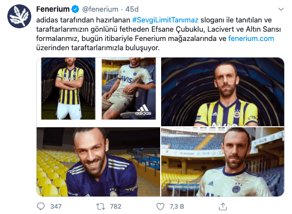 Fenerbahçe'nin yeni formaları satışa sunuldu 17