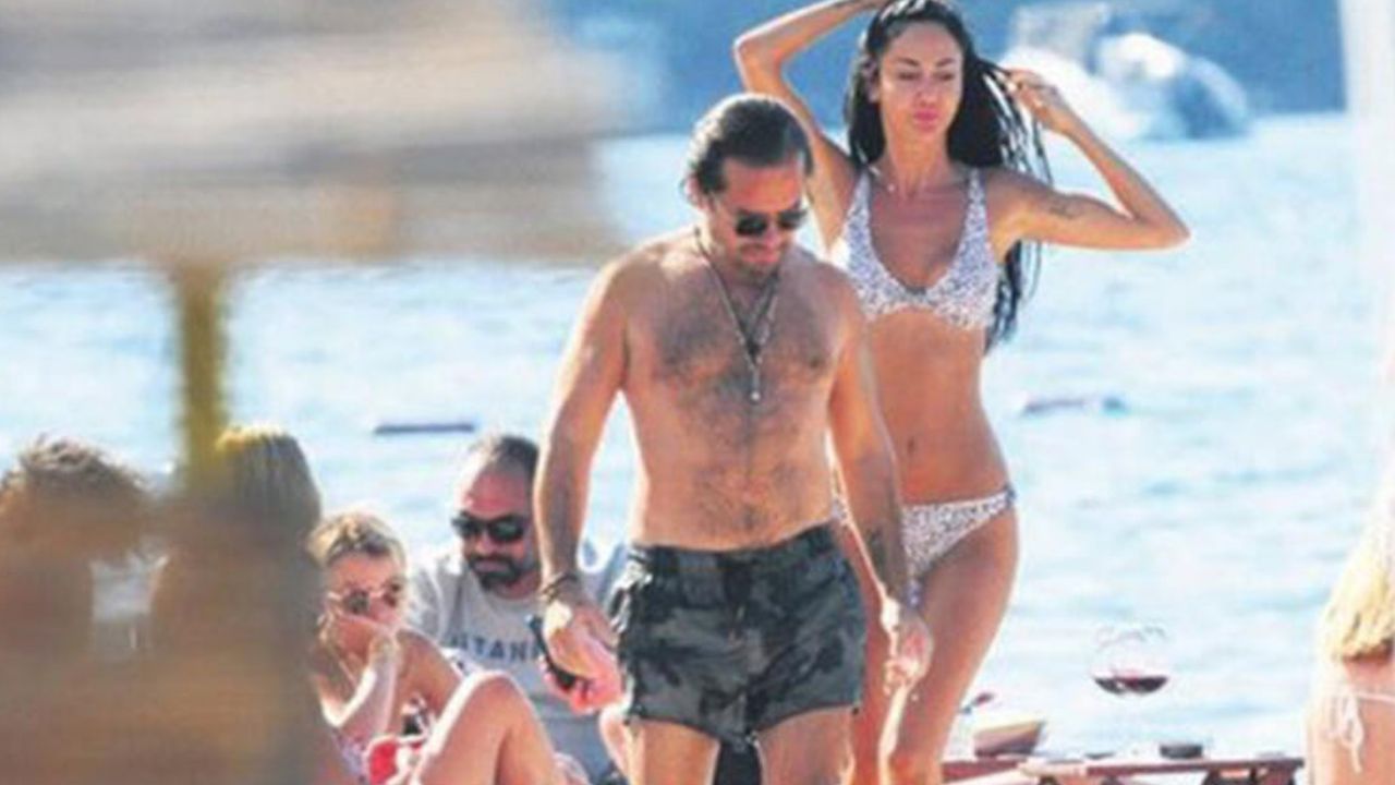 Ozan Doğulu-Hera Aslan, Bodrum tatilinde 2
