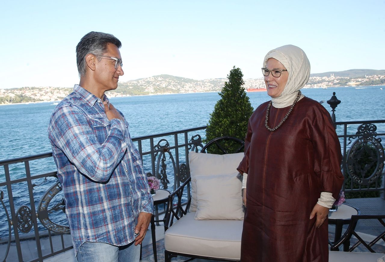 Emine Erdoğan Aamir Khan'la bir araya geldi 3
