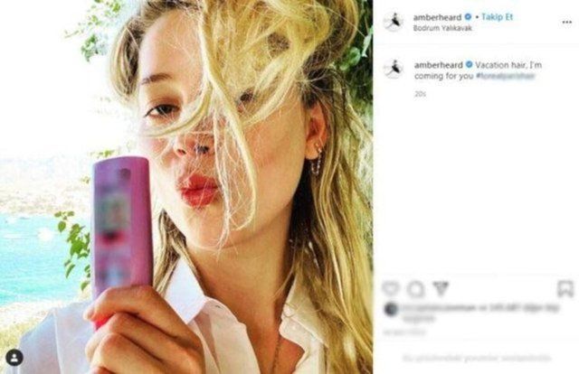 Dedikodulardan kaçan Amber Heard soluğu Türkiye'de aldı 4