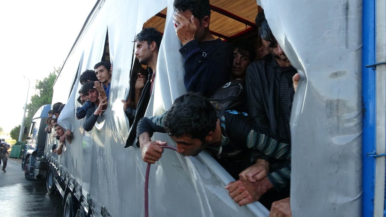 TIR dorsesinde bu halde bulundular 7