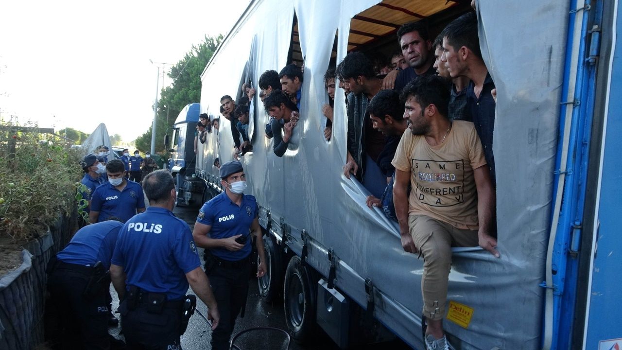 TIR dorsesinde bu halde bulundular 9