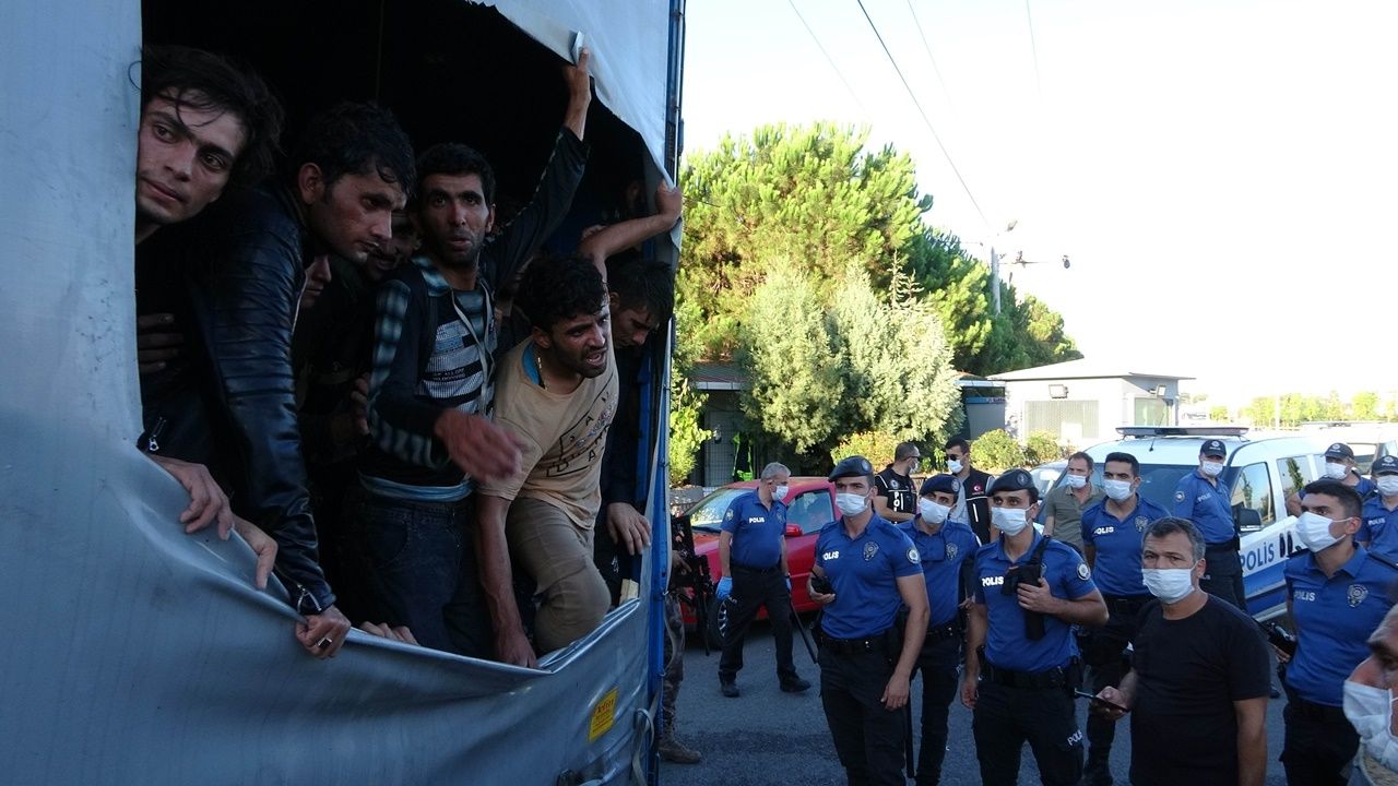 TIR dorsesinde bu halde bulundular 10