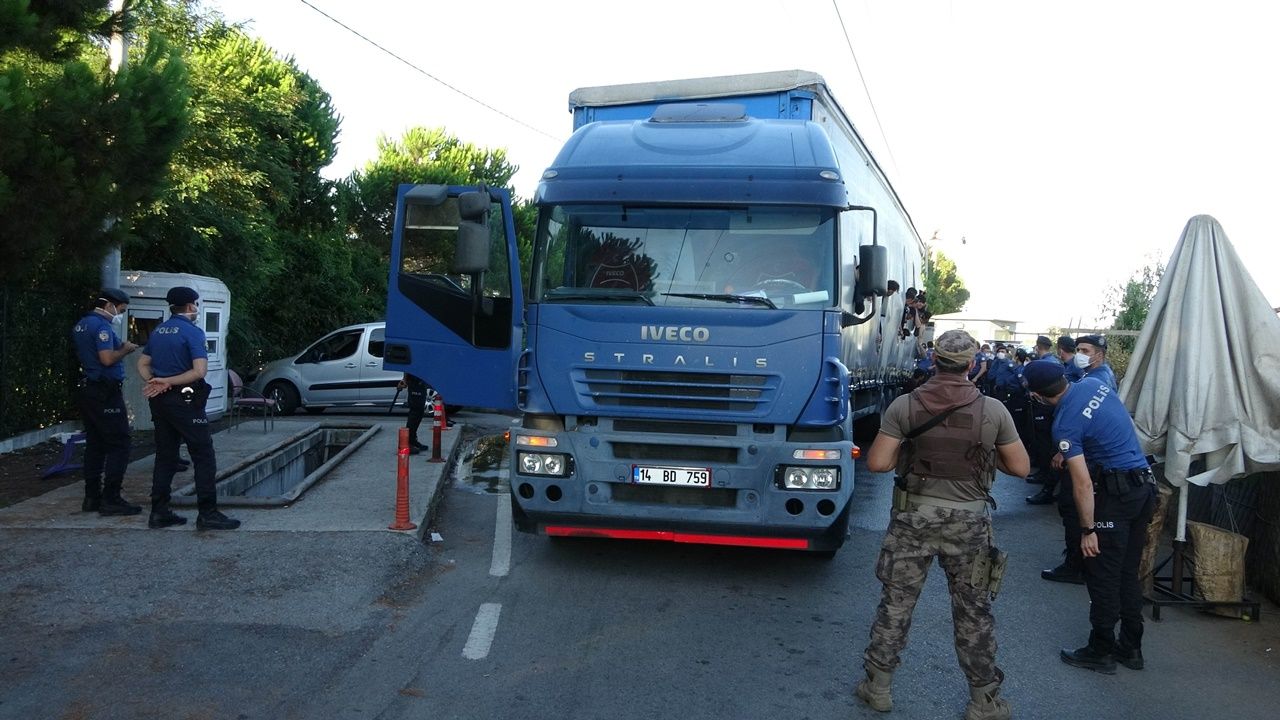 TIR dorsesinde bu halde bulundular 11
