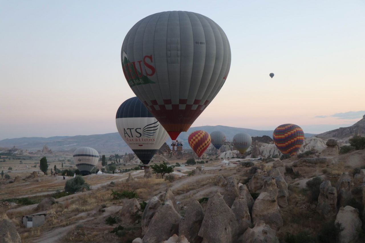 Kapadokya balonlarına kavuştu 13
