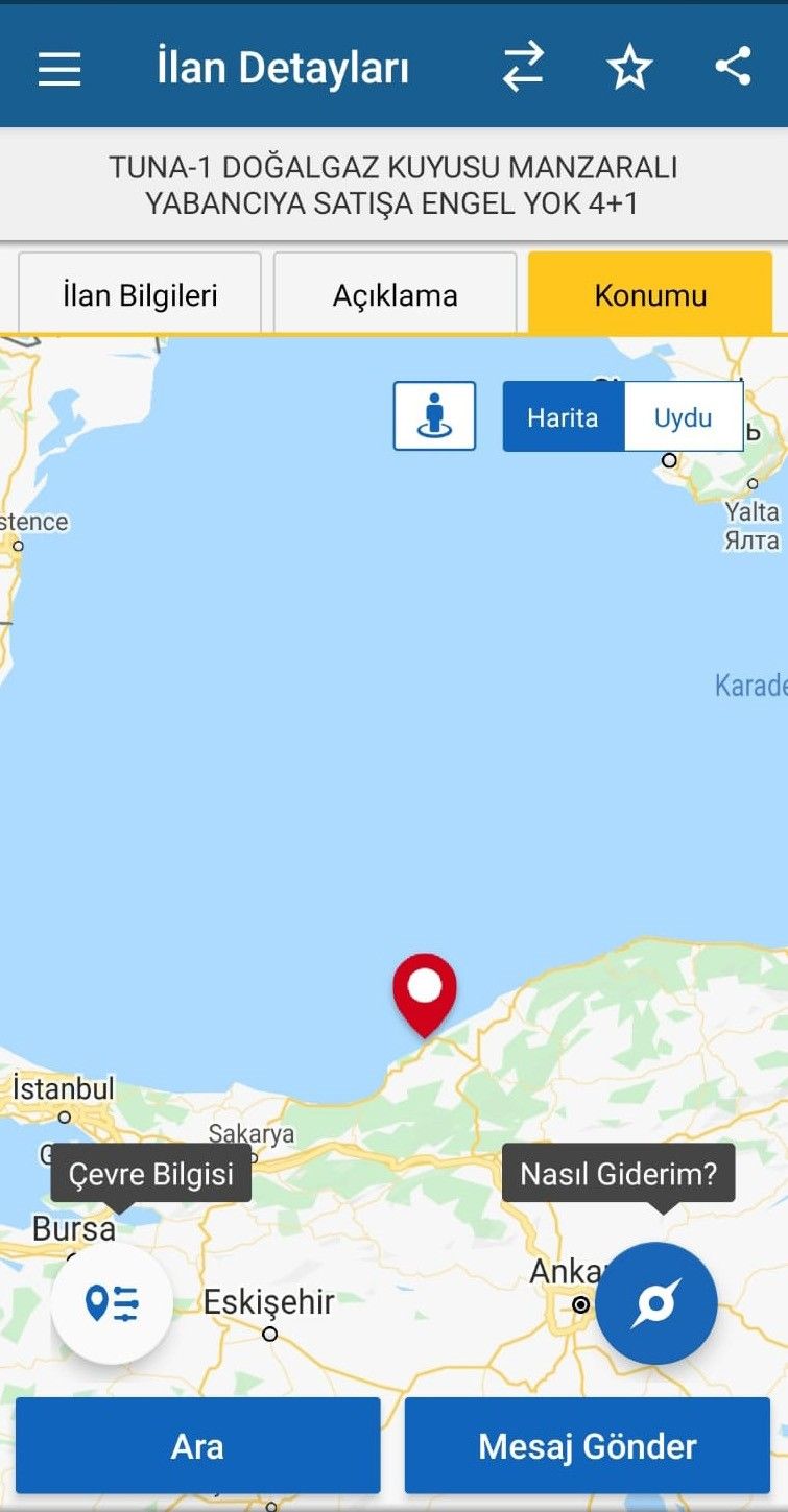 Sahibinden doğal gaz kuyusu manzaralı ev 5