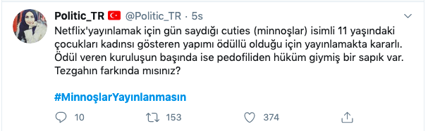 Pedofiliyi teşvik eden 'Minnoşlar' yayınlanmasın! 15
