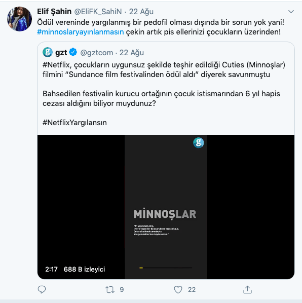 Pedofiliyi teşvik eden 'Minnoşlar' yayınlanmasın! 17