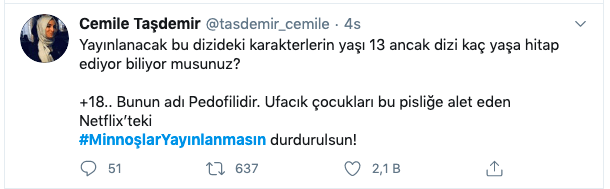 Pedofiliyi teşvik eden 'Minnoşlar' yayınlanmasın! 13
