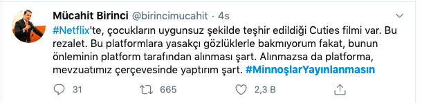 Pedofiliyi teşvik eden 'Minnoşlar' yayınlanmasın! 14