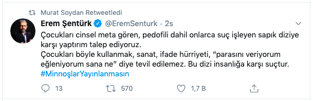 Pedofiliyi teşvik eden 'Minnoşlar' yayınlanmasın! 11