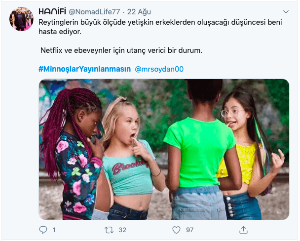 Pedofiliyi teşvik eden 'Minnoşlar' yayınlanmasın! 18