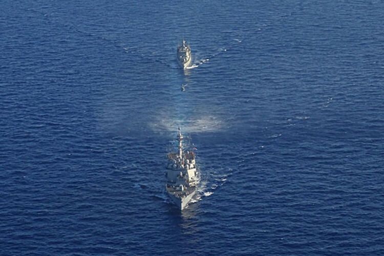 Doğu Akdeniz'de ilginç tatbikat! 8